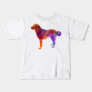 Anatolian Shepherd Dog in watercolor Kids T-Shirt